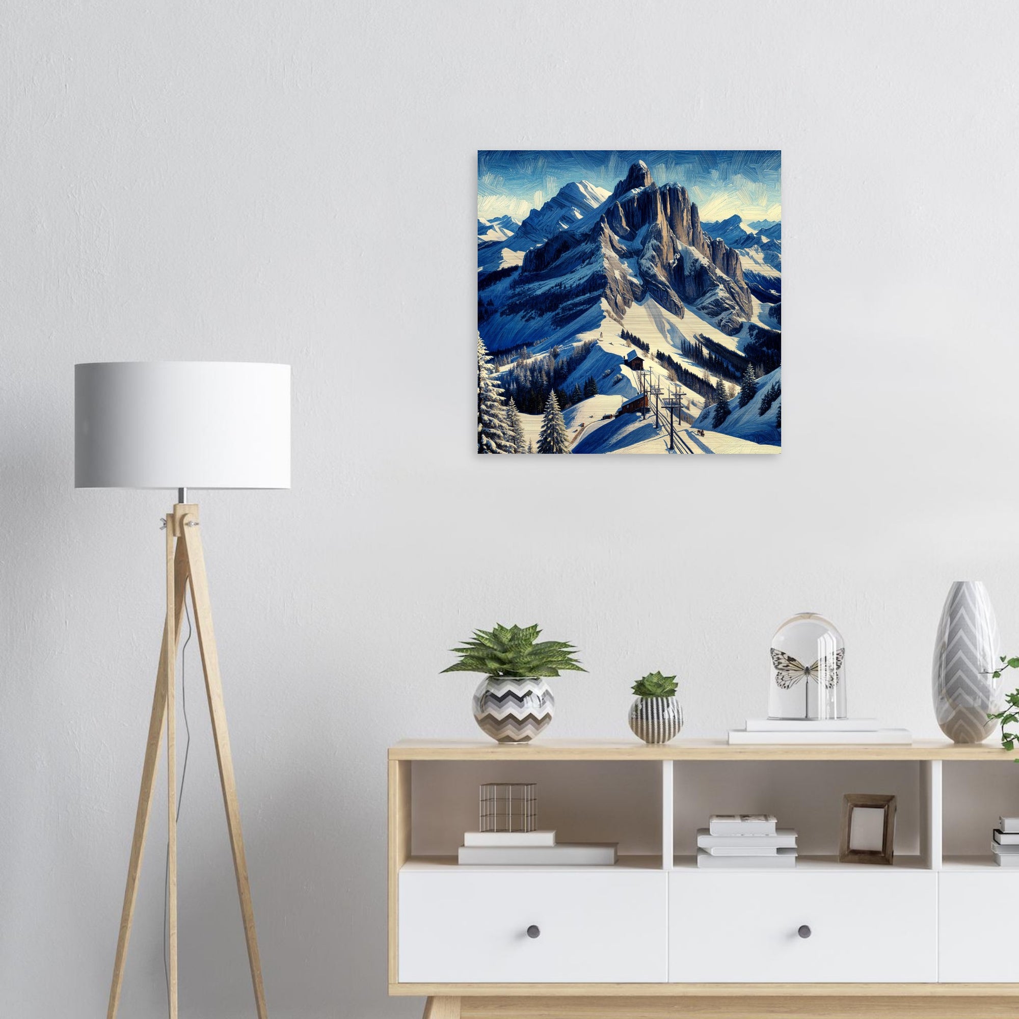 Aluminium Print | Rochers de Naye | Canvas Pictures
