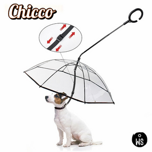 Transparent Pet Umbrella with C-Shaped Handle – Chicco Umbrella-C-Rope