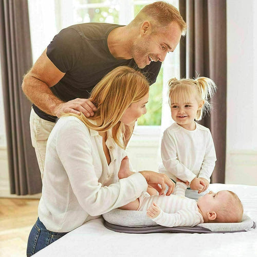 Newborn U-Shape Positioning Baby Pillow – Anti-Head Tilt & Side Sleeping Support