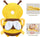 Baby Head Protection Backpack – Adjustable Anti-Fall Cushion with Bee Design for Infants 5–36 Months