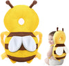 Baby Head Protection Backpack – Adjustable Anti-Fall Cushion with Bee Design for Infants 5–36 Months