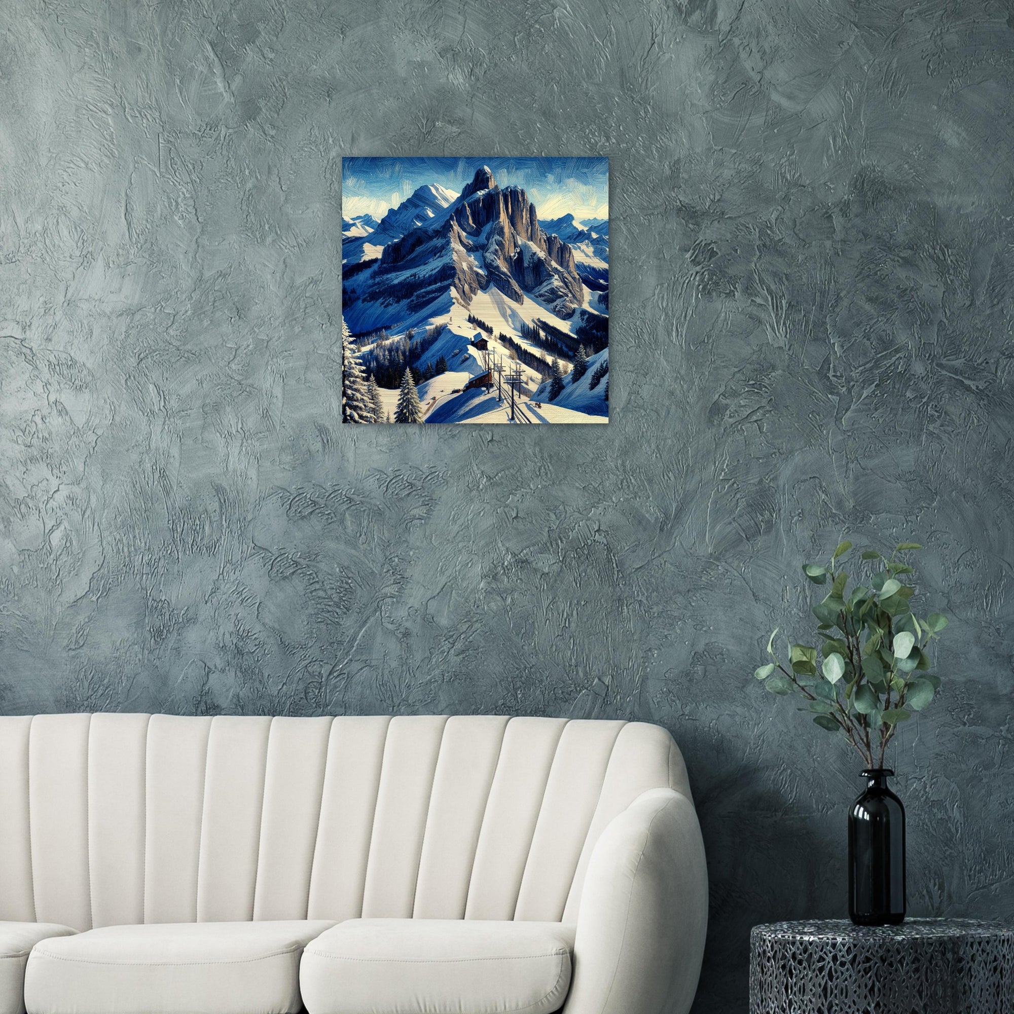 Aluminium Print | Rochers de Naye | Canvas Pictures