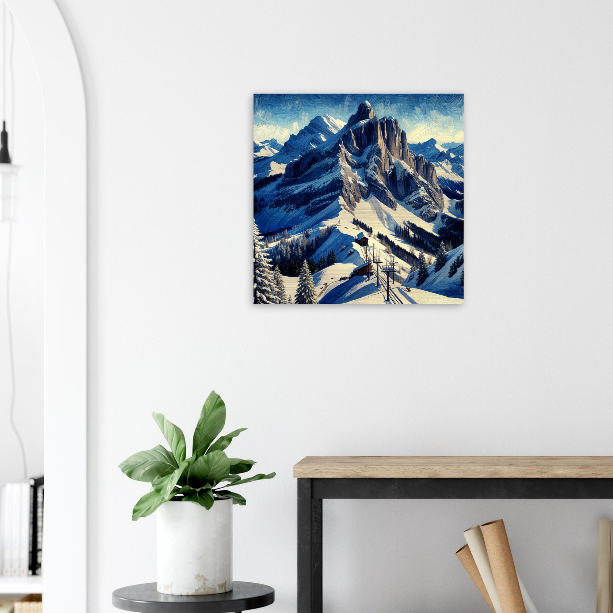 Aluminium Print | Rochers de Naye | Canvas Pictures