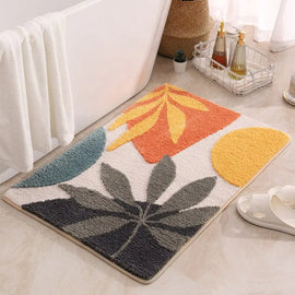 Luxurious Comfort - Plush Flocking Rug for Home