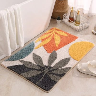 Luxurious Comfort - Plush Flocking Rug for Home