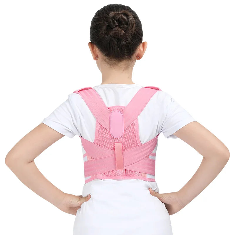 Children Adjustable Posture Corrector Back Support Brace – PVP