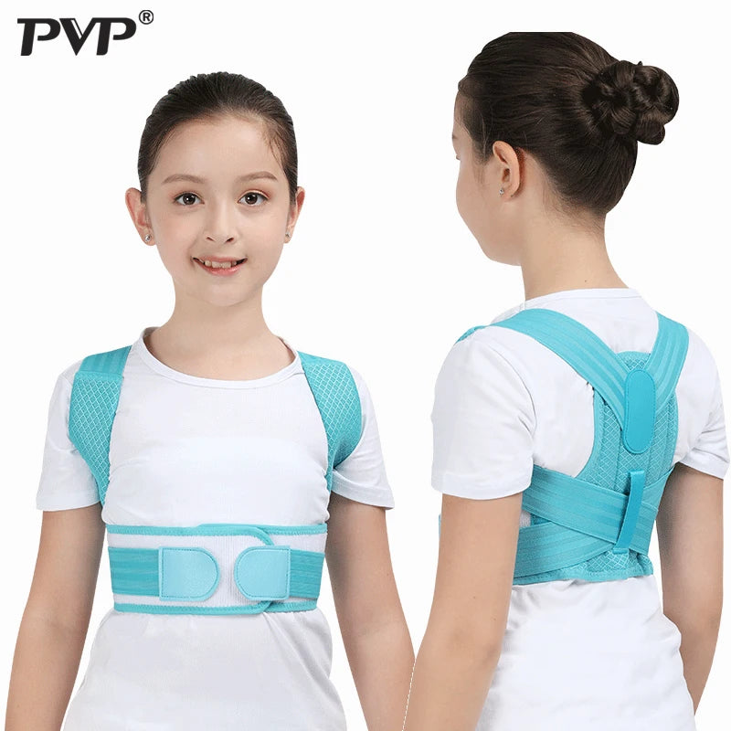 Children Adjustable Posture Corrector Back Support Brace – PVP