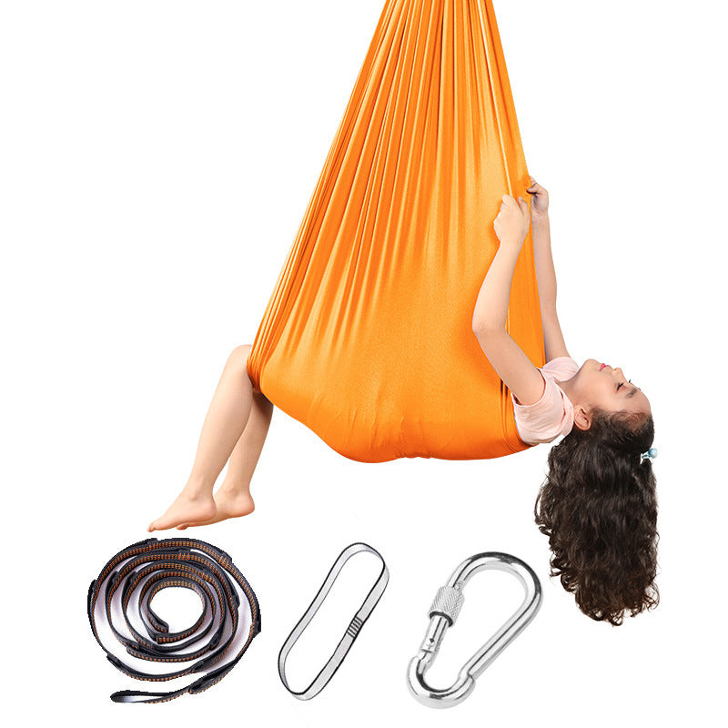 Indoor & Outdoor Sensory Hammock Swing for Kids and Adults – Yoga Air Therapy