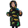 Kids Oversized Wearable Blanket Hoodie Sweatshirt – +20 Cute Designs Bomb Avocado
