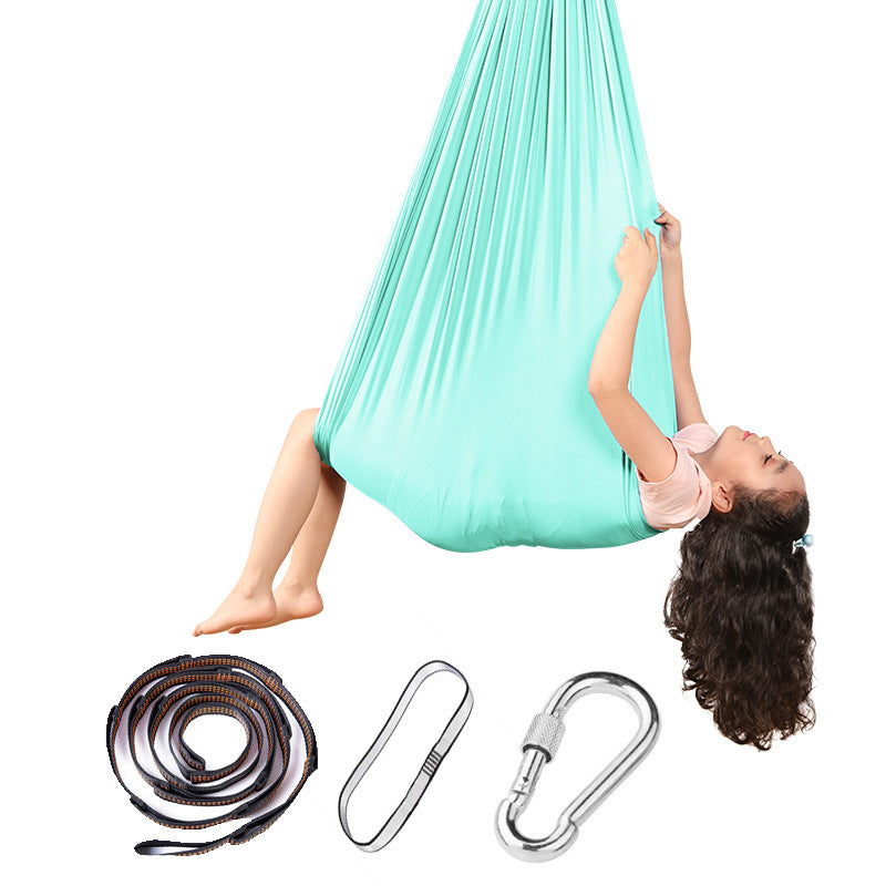 Indoor & Outdoor Sensory Hammock Swing for Kids and Adults – Yoga Air Therapy