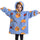 Kids Oversized Wearable Blanket Hoodie Sweatshirt – +20 Cute Designs Bomb Avocado
