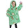 Kids Oversized Wearable Blanket Hoodie Sweatshirt – +20 Cute Designs Bomb Avocado