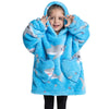 Kids Oversized Wearable Blanket Hoodie Sweatshirt – +20 Cute Designs Bomb Avocado