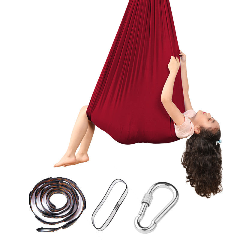 Indoor & Outdoor Sensory Hammock Swing for Kids and Adults – Yoga Air Therapy