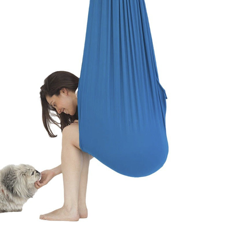 Indoor & Outdoor Sensory Hammock Swing for Kids and Adults – Yoga Air Therapy