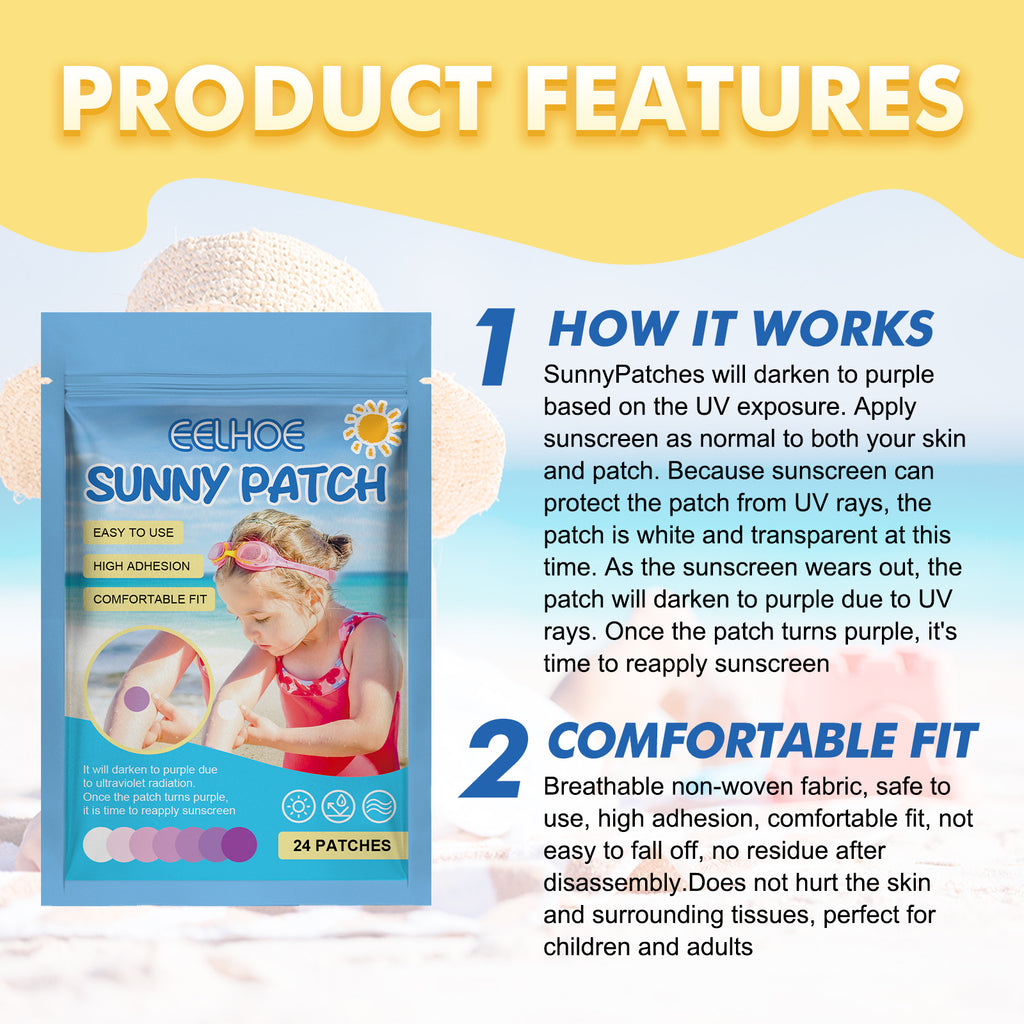 Kids & Adult UV Protective Sun Patch – MARO