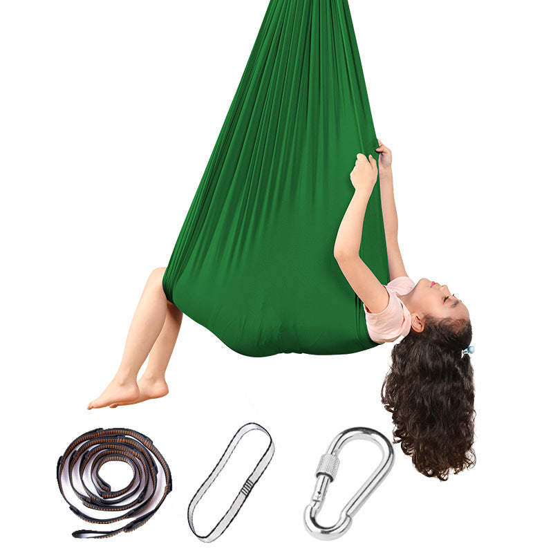 Indoor & Outdoor Sensory Hammock Swing for Kids and Adults – Yoga Air Therapy