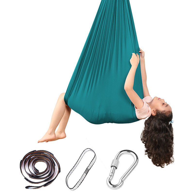 Indoor & Outdoor Sensory Hammock Swing for Kids and Adults – Yoga Air Therapy