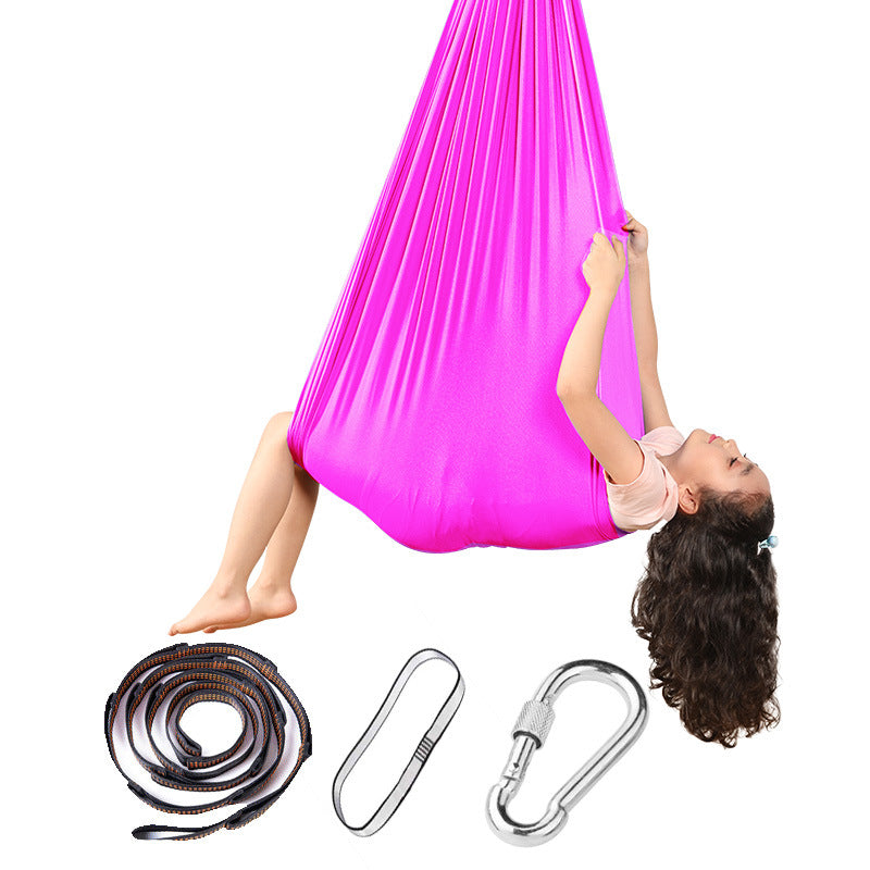 Indoor & Outdoor Sensory Hammock Swing for Kids and Adults – Yoga Air Therapy