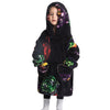 Kids Oversized Wearable Blanket Hoodie Sweatshirt – +20 Cute Designs Bomb Avocado