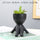Nordic Succulent Ceramic Flowerpot - Office Decoration
