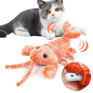 Interactive Jumping Shrimp Cat Toy - Fun & Engaging for Cats