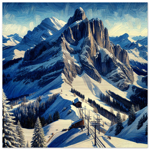 Aluminium Print | Rochers de Naye | Canvas Pictures