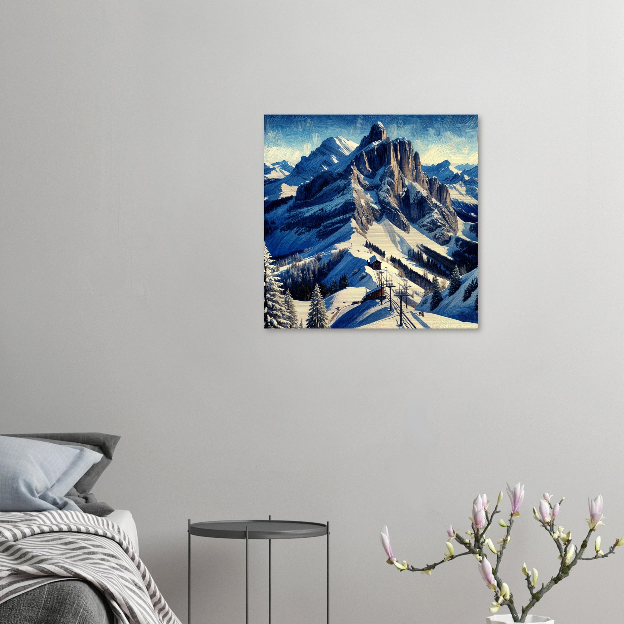 Aluminium Print | Rochers de Naye | Canvas Pictures