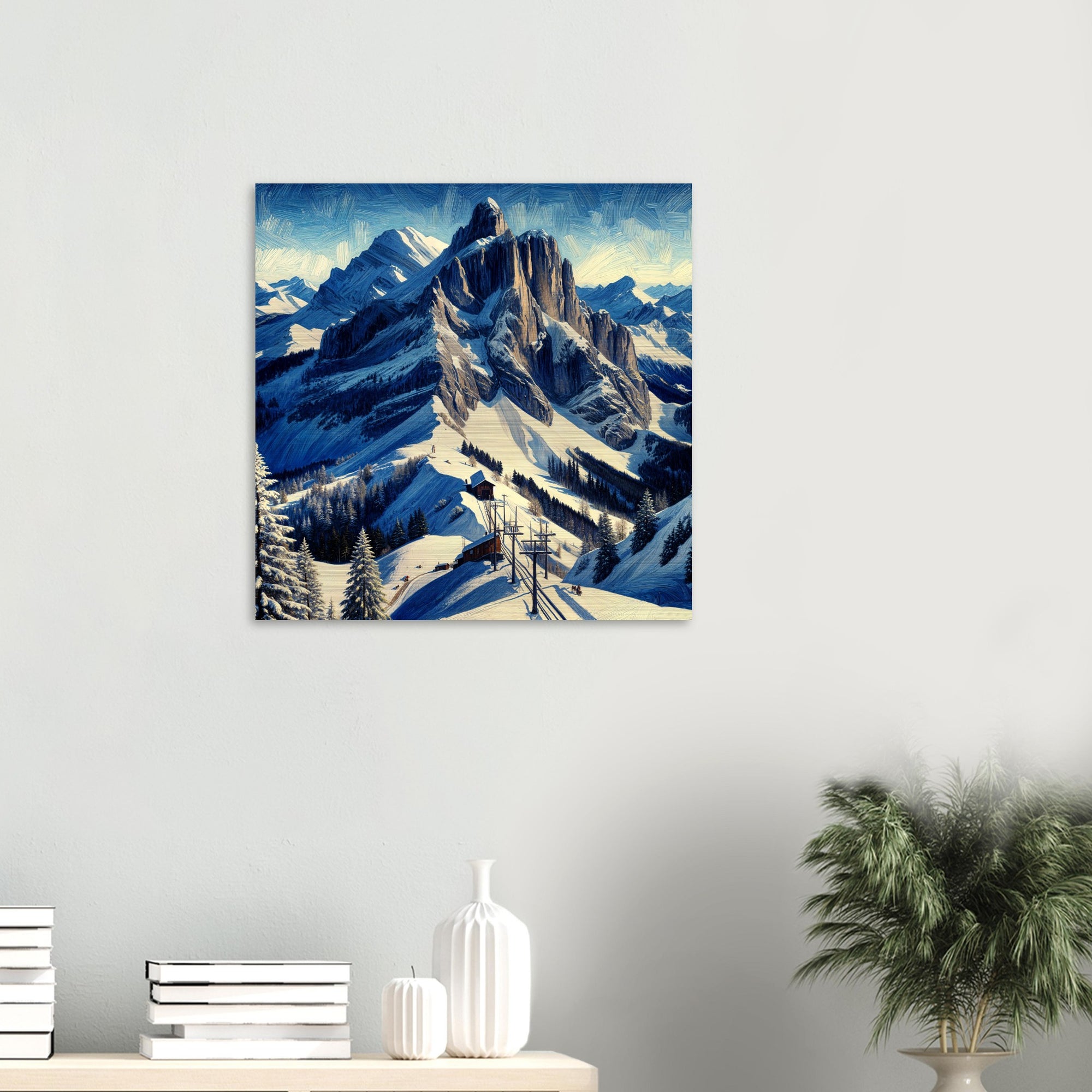 Aluminium Print | Rochers de Naye | Canvas Pictures