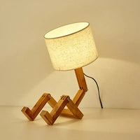 Robotic Charm Table Lamp - Robot Shaped Decoration