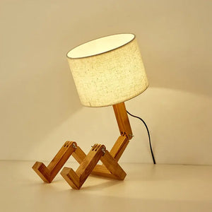 Robotic Charm Table Lamp - Robot Shaped Decoration